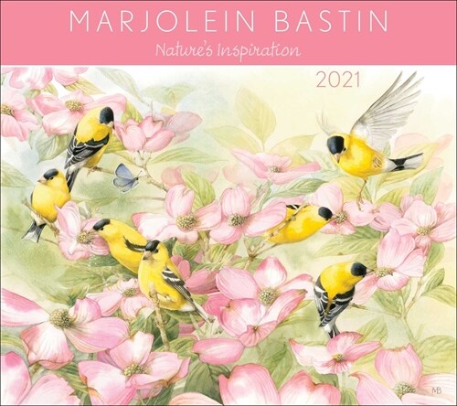 Marjolein Bastin Natures Inspiration 2021 Deluxe Wall Calendar (Wall)