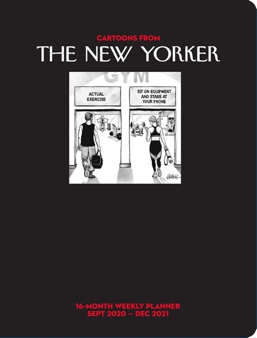 Cartoons from the New Yorker 16-Month 2020-2021 Weekly Planner Calendar (Desk)