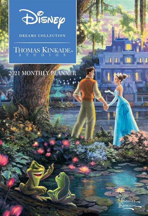 Disney Dreams Collection by Thomas Kinkade Studios: 2021 Monthly Pocket Planner (Desk)