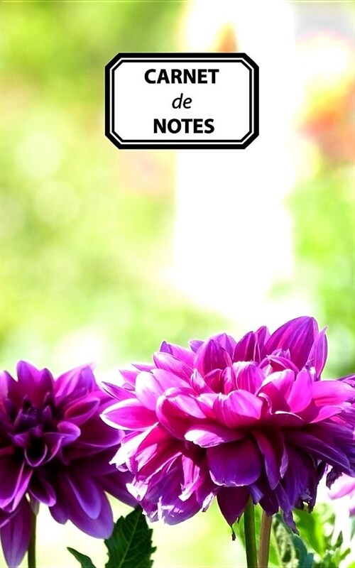 Carnet de Notes: Journal personnel, prise de notes, original & pratique de 110 pages lign?s avec une couverture photo (Paperback)