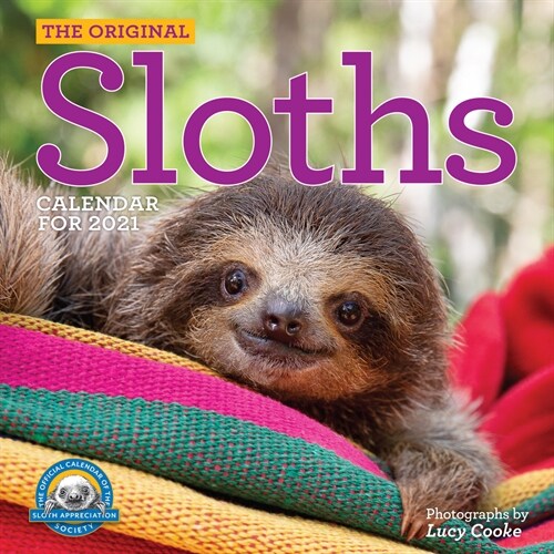 Original Sloths Wall Calendar 2021 (Wall)