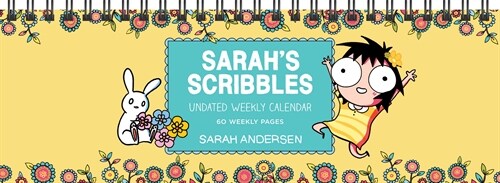 Sarahs Scribbles Undated Weekly Desk Pad Calendar (Desk)