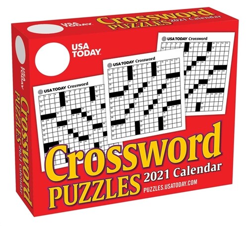 USA Today Crossword Puzzles 2021 Day-To-Day Calendar (Daily)