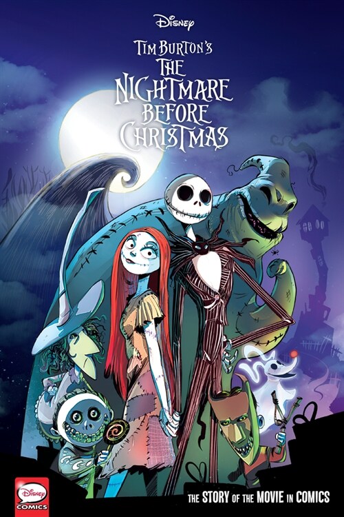 Disney the Nightmare Before Christmas: The Story of the Movie in Comics (Hardcover)