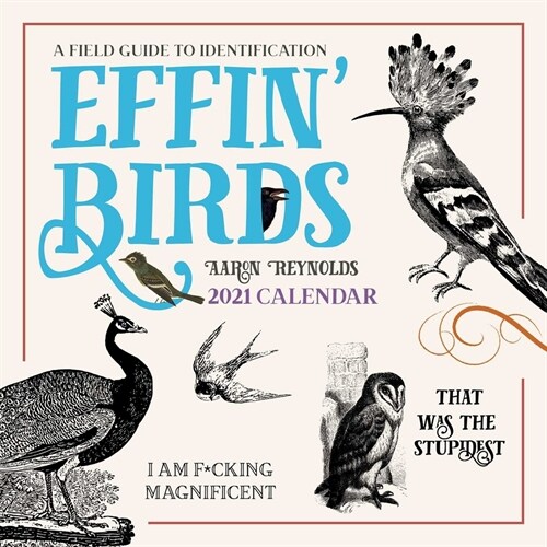 Effin Birds 2021 Wall Calendar: A Field Guide to Identification (Wall)