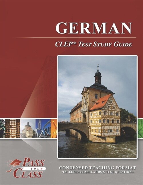 German CLEP Test Study Guide (Paperback)