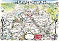 Map of Hampstead (Paperback)