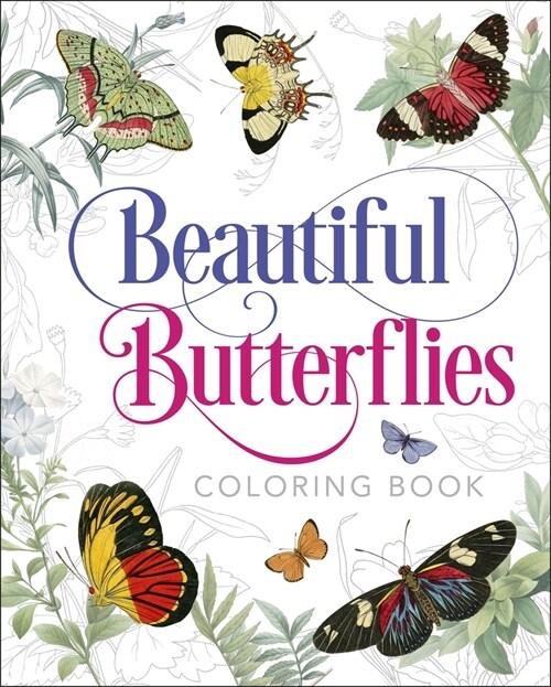 Beautiful Butterflies Coloring Book (Paperback)