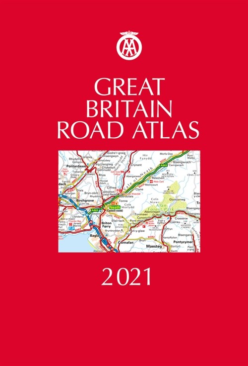 Great Britain Road Atlas 2021 (Hardcover, 35, Thirty-Fifth Ed)