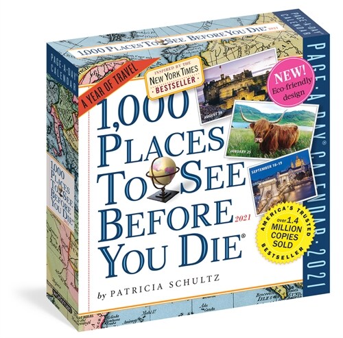 1,000 Places to See Before You Die Page-A-Day Calendar 2021 (Daily)