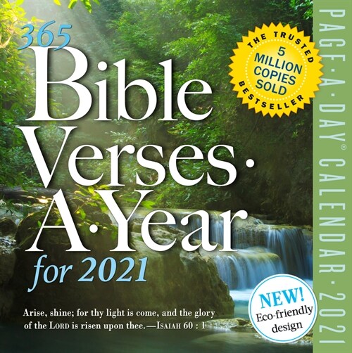 365 Bible Verses-A-Year Page-A-Day Calendar 2021 (Daily)