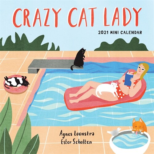 Crazy Cat Lady Mini Wall Calendar 2021 (Mini)