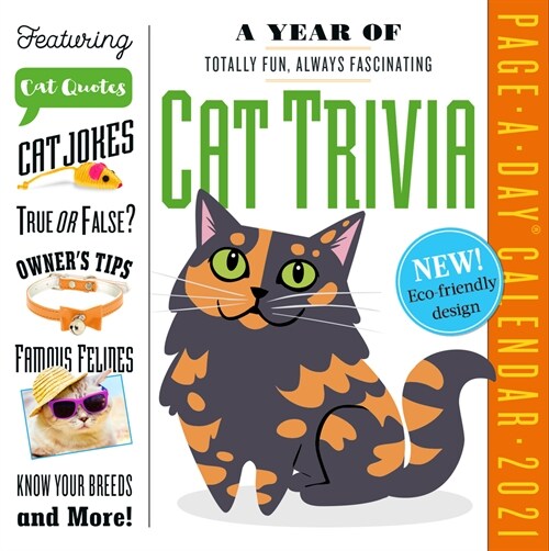 A Year of Cat Trivia Page-A-Day Calendar 2021 (Daily)