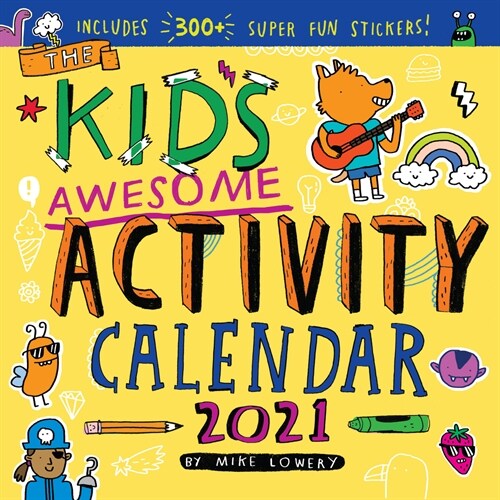 Kids Awesome Activity Wall Calendar 2021 (Wall)