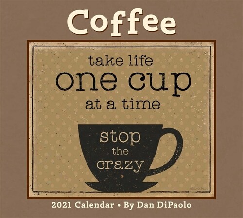 Coffee 2021 Deluxe Wall Calendar (Wall)