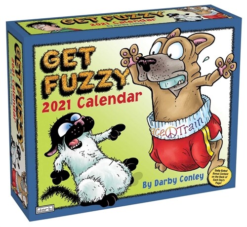 Get Fuzzy 2021 Day-To-Day Calendar (Daily)