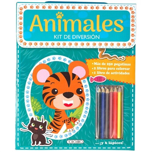 KIT DE DIVERSION ANIMALES (Book)