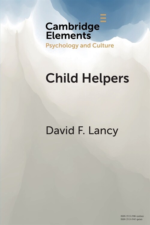 Child Helpers : A Multidisciplinary Perspective (Paperback)