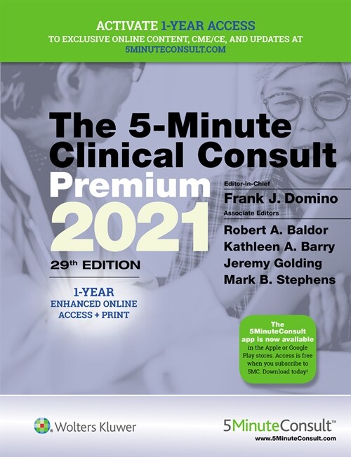 5-Minute Clinical Consult 2021 Premium: 1-Year Enhanced Online Access + Print (Hardcover, 29)