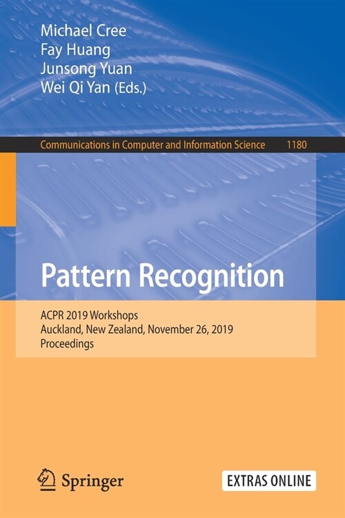 Pattern Recognition: Acpr 2019 Workshops, Auckland, New Zealand, November 26, 2019, Proceedings (Paperback, 2020)