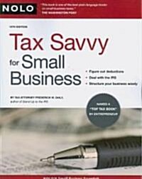 Tax Savvy For Small Business (Paperback, 12th)