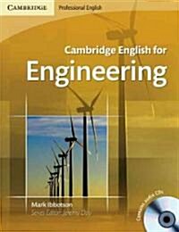 [중고] Cambridge English for Engineering Student‘s Book with Audio CDs (2) (Multiple-component retail product, Student ed)