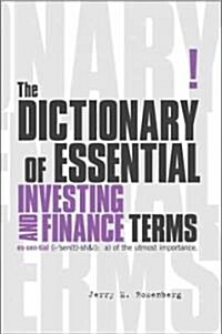The Essential Investing and Finance Dictionary (Paperback)