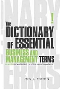 The Essential Business and Management Dictionary (Paperback)