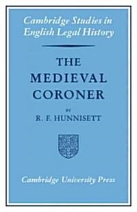 The Medieval Coroner (Paperback)