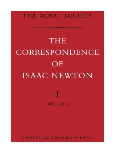 The Correspondence of Isaac Newton (Paperback)