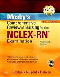 Mosbys Comprehensive Review of Nursing for the NCLEX-RN Examination (Paperback, CD-ROM, 19th)