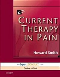 [중고] Current Therapy in Pain (Hardcover)