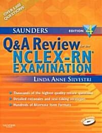 [중고] Saunders Q & A for the NCLEX-RN Examination (Paperback, Compact Disc, 4th)