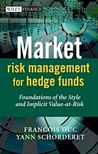 Market Risk Management for Hedge Funds: Foundations of the Style and Implicit Value-At-Risk (Hardcover)