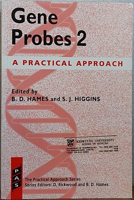 [중고] Gene Probes 2 : A Practical Approach (Paperback)