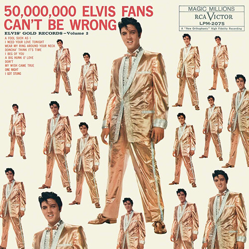 [수입] Elvis Presley - 50,000,000 Elvis Fans Cant Be Wrong : Elvis Gold Record Vol. 2 [LP]