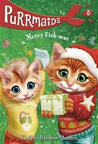 Purrmaids #8: Merry Fish-mas (Paperback)