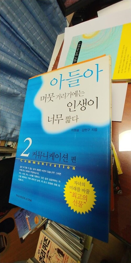 [중고] 아들아, 머뭇거리기에는 인생이 너무 짧다 2