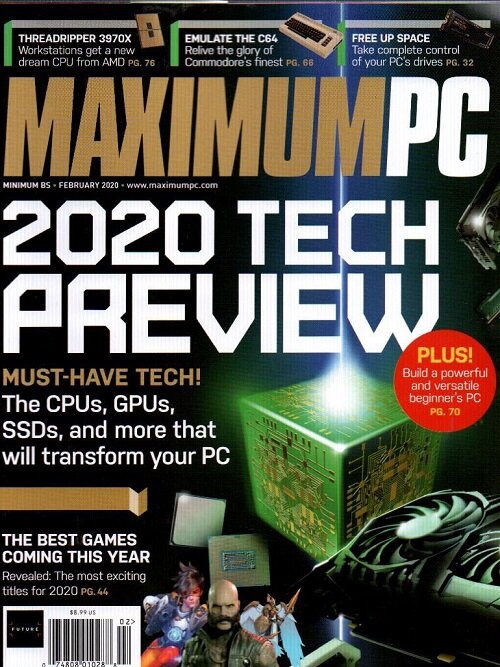 MAXIMUM PC(월간 미국판, CD Inside) : 2020년 02월호