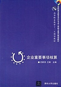 高職高专财務會計专業工學結合模式規划敎材•高等職業敎育十二五規划敎材:企業重要事项核算 (第1版, 平裝)