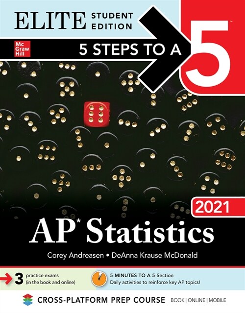 5 Steps to a 5: AP Statistics 2021 Elite Student Edition (Paperback)