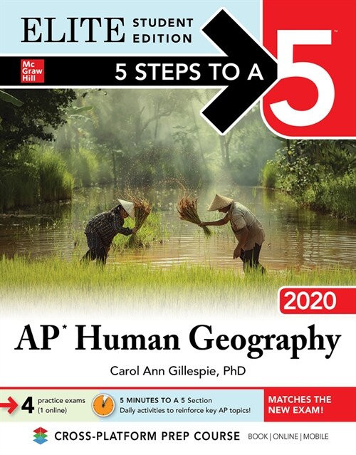 5 Steps to a 5: AP Human Geography 2021 Elite Student Edition (Paperback, 2)