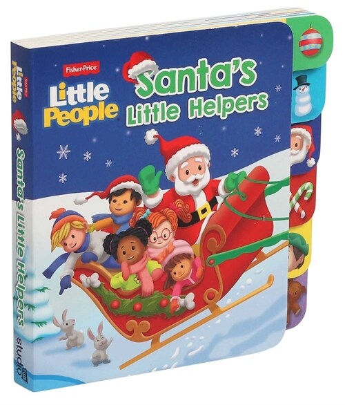 Fisher Price Little People: Santas Little Helpers (Board Books)