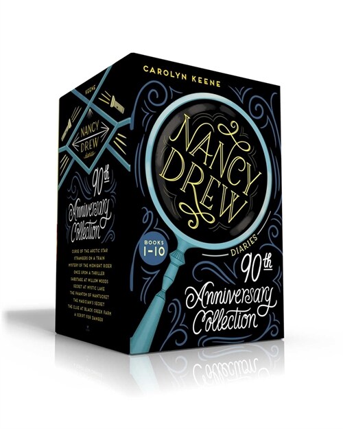 Nancy Drew Diaries 90th Anniversary Collection (Boxed Set): Curse of the Arctic Star; Strangers on a Train; Mystery of the Midnight Rider; Once Upon a (Paperback, Boxed Set)
