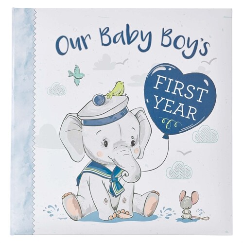 Memory Book Our Baby Boys First Year (Hardcover)