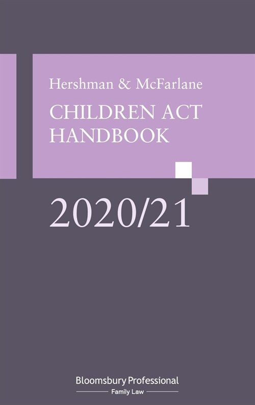 Hershman and McFarlane: Children ACT Handbook 2020/21 (Paperback)