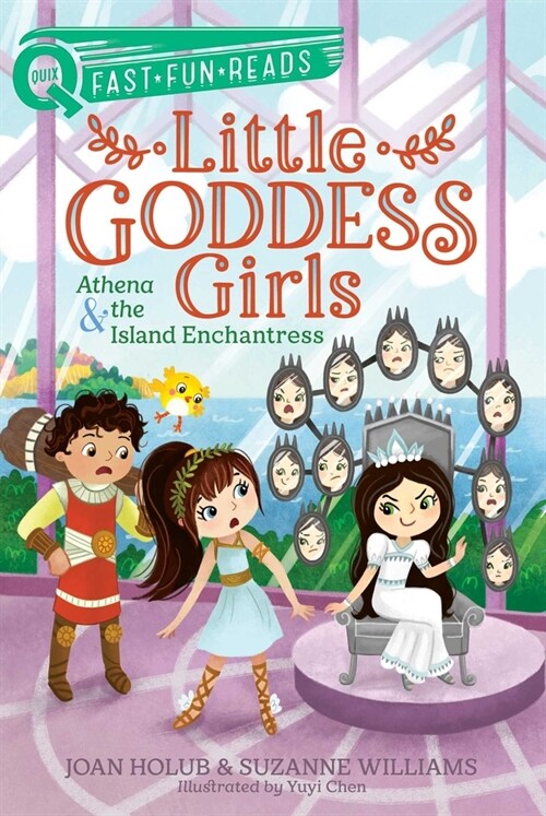 [중고] Little Goddess Girls #5 : Athena & the Island Enchantress (Paperback)