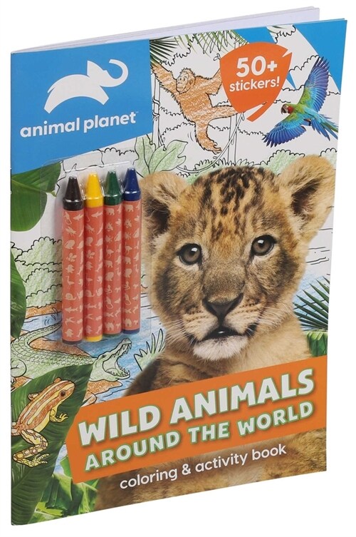 Animal Planet: Wild Animals Around the World Coloring and Activity Book (Paperback)