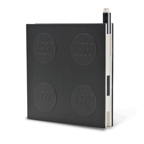 Lego 2.0 Locking Notebook with Gel Pen - Black (Other)