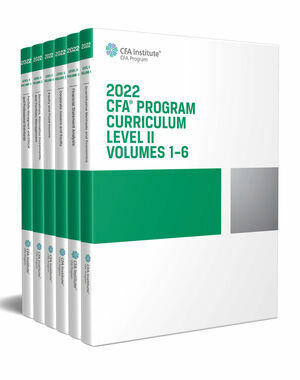 2022 CFA Program Curriculum Level II Box Set (Paperback)